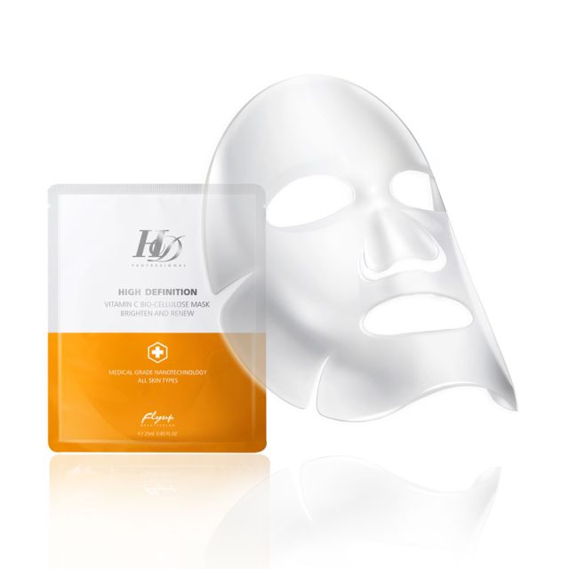 HD Vitamin C Bio-Cellulose Mask - 25ml - 4 Masks